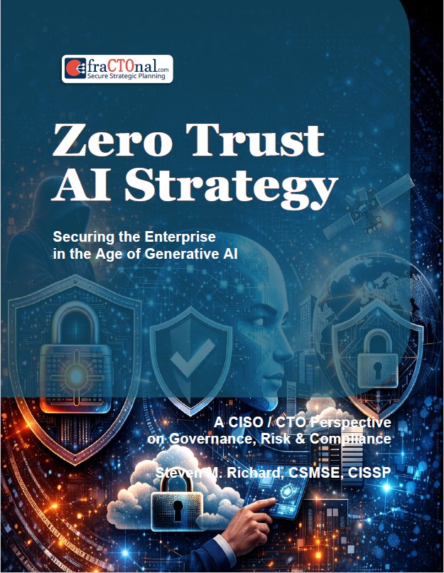 Cover of Zero Trust AI Strategy. Securing the Enterprise in the Age of Generative AI